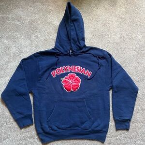 VTG 90’s Polynesian Airlines Navy Blue Hoodie